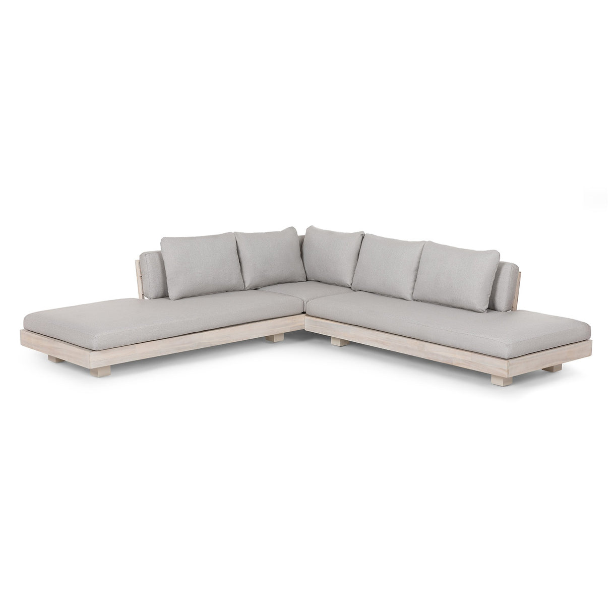 ARTICLE - Lubek 100.5" Outdoor Low Corner Sectional - Beach Sand