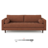 ARTICLE - Sven 88" Tufted Sofa - Napa Rust