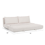 ARTICLE - Braam 75" Sofa Bed - Vintage White