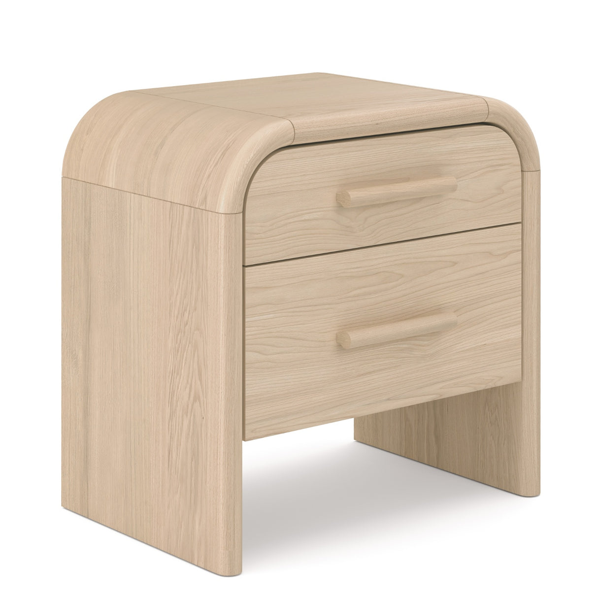ARTICLE - Faydra 2-Drawer Nightstand - Natural Ash