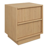 ARTICLE - Kouva 2-Drawer Nightstand - Natural Oak
