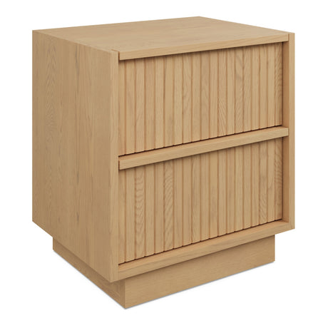 ARTICLE - Kouva 2-Drawer Nightstand - Natural Oak