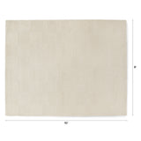 ARTICLE - Clyde 8 x 10 Wool Rug - Textured Ivory