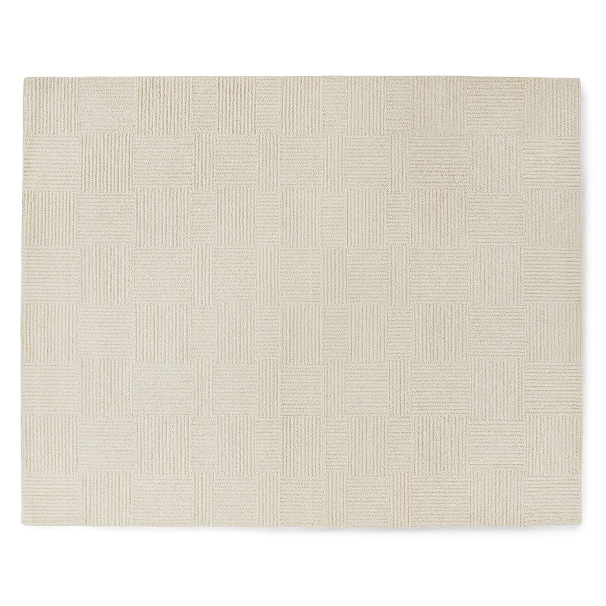 ARTICLE - Clyde 8 x 10 Wool Rug - Textured Ivory
