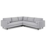 ARTICLE - Sven 107" Tufted Corner Sectional - Stone Gray