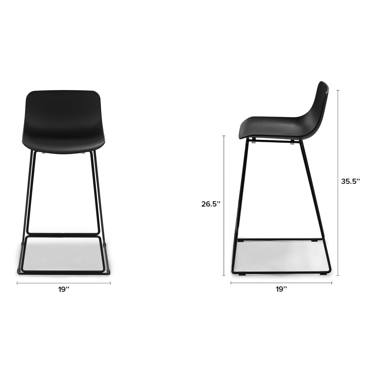 ARTICLE - Anco Counter Stool - Black
