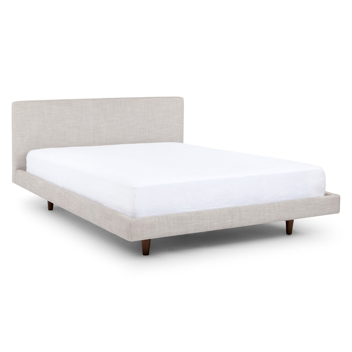 ARTICLE - Tessu King Low Profile Upholstered Bed - Clay Taupe