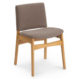 ARTICLE - Nosh Dining Chair - Oak and Ratine Brown