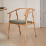 ARTICLE - Fonra Dining Chair - Oak and Algonquin Green
