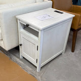(NEW) Treytown Chairside End Table (Brown, Gray, White, or Black)