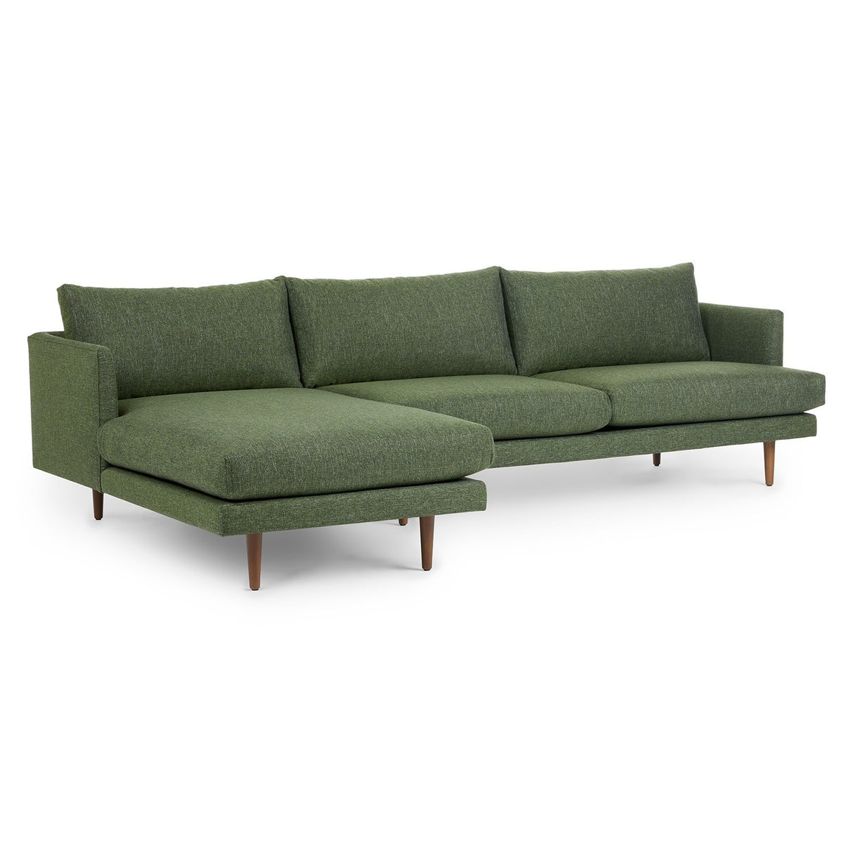 ARTICLE - Burrard 112" Left Sectional - Forest Green