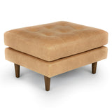 ARTICLE - Sven 30" Leather Ottoman - Charme Tan