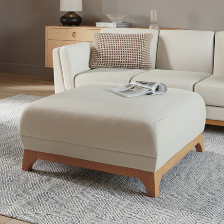 ARTICLE - Ceni 35" Ottoman - Buckler Ivory