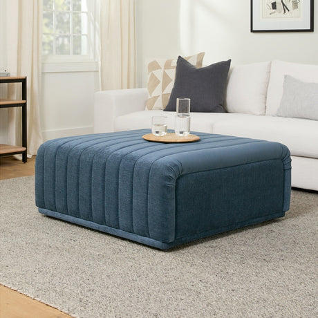 ARTICLE - Sefto 39.5" Ottoman - Saltwater Blue