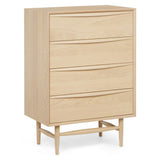 ARTICLE - Lenia 4-Drawer Chest - White Oak
