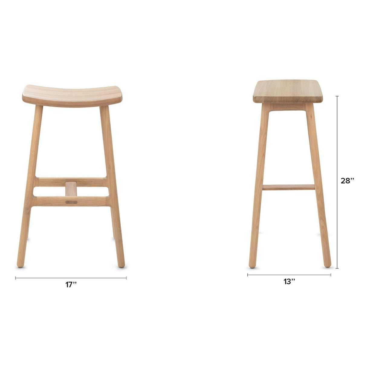 ARTICLE - IEsse Counter Stool - Light Oak