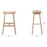 ARTICLE - IEsse Counter Stool - Light Oak