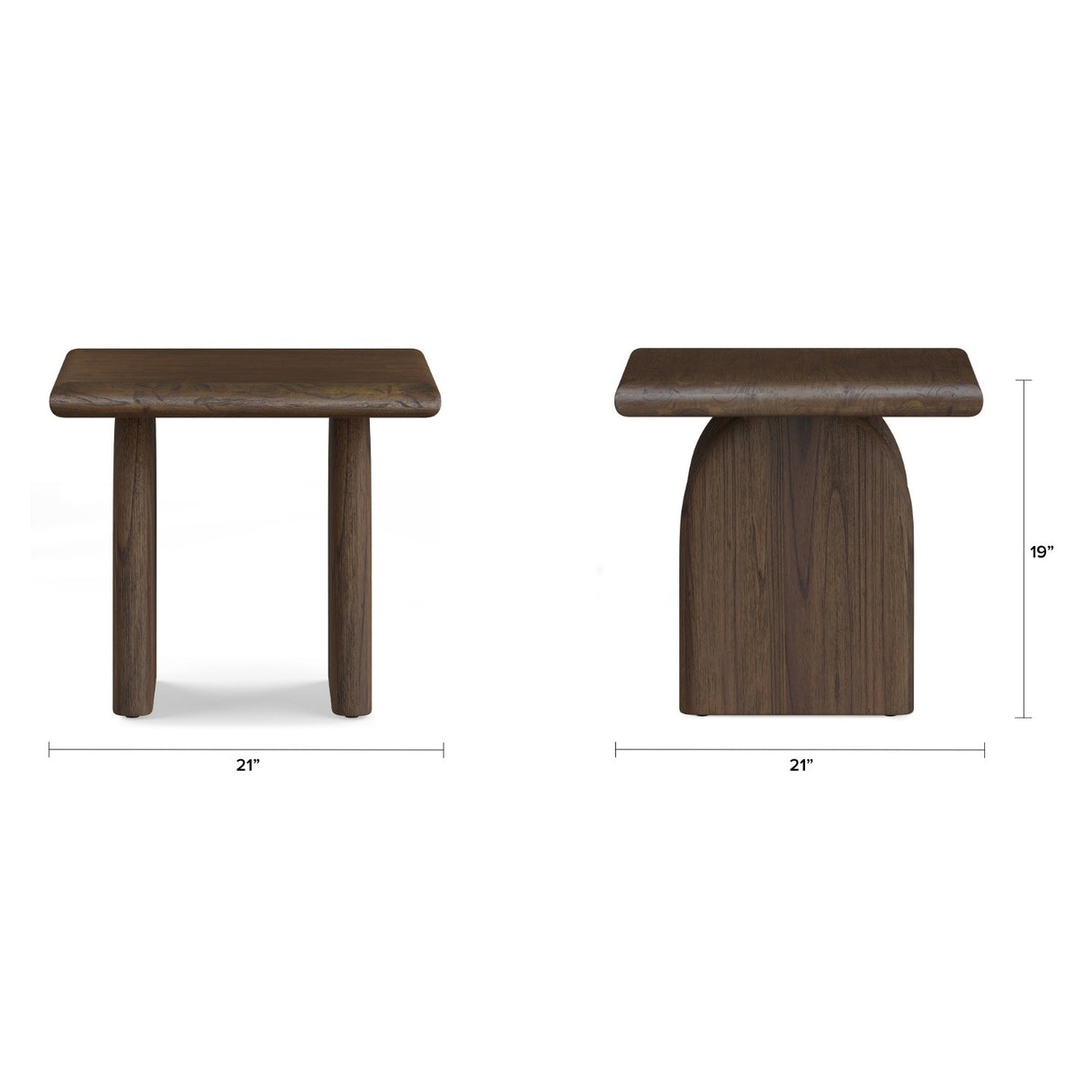 ARTICLE - Lloyd Side Table - Warm Brown