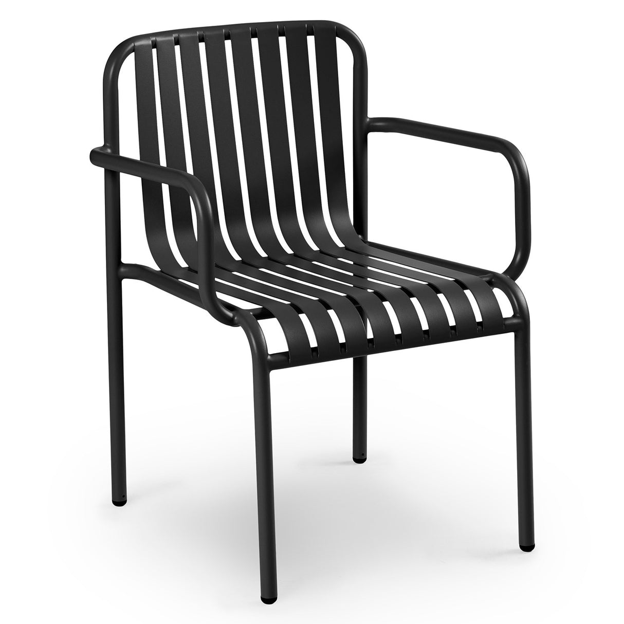 ARTICLE - Sarek Outdoor Stackable Dining Armchair - Black