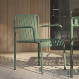ARTICLE - Sarek Outdoor Stackable Dining Armchair - Khaki Green