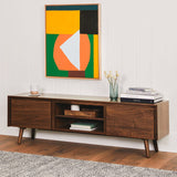 ARTICLE - Seno 63" Low Media Unit - Walnut
