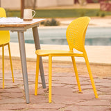 ARTICLE -Dot Outdoor Stackable Dining Chair - Sun Yellow