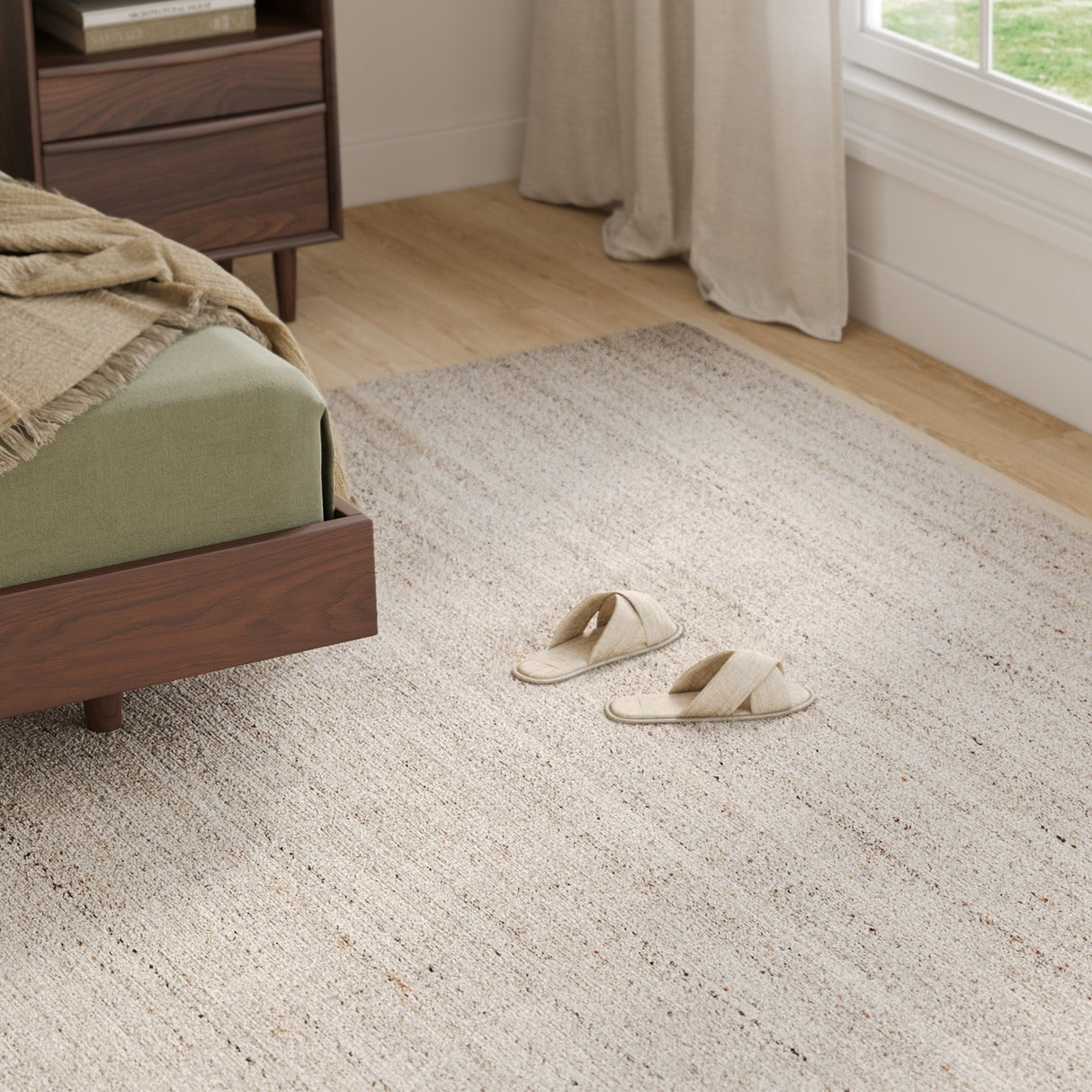 ARTICLE - Hurley 8 x 10 Performance Rug - Beige Fleck