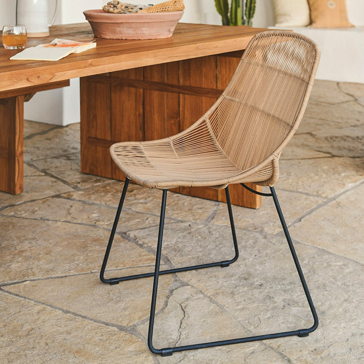 ARTICLE - Selka Outdoor Dining Chair - Natural