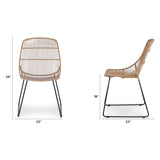 ARTICLE - Selka Outdoor Dining Chair - Natural