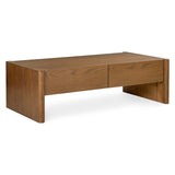 ARTICLE - Torme 48" Storage Coffee Table - Smoked Oak