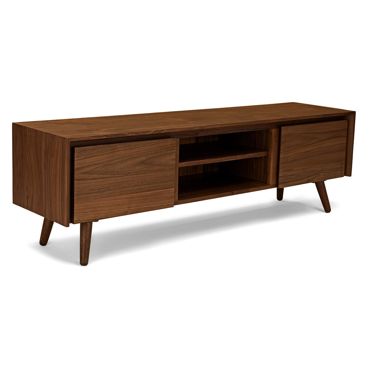 ARTICLE - Seno 63" Low Media Unit - Walnut