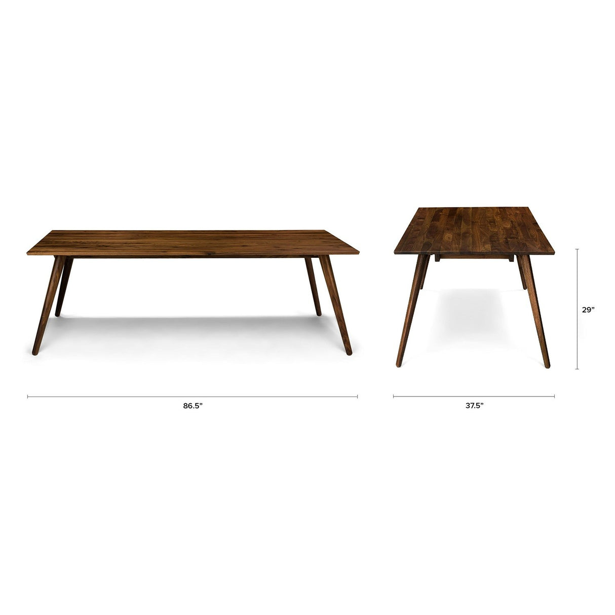 ARTICLE - Seno 86.5" Dining Table - Walnut