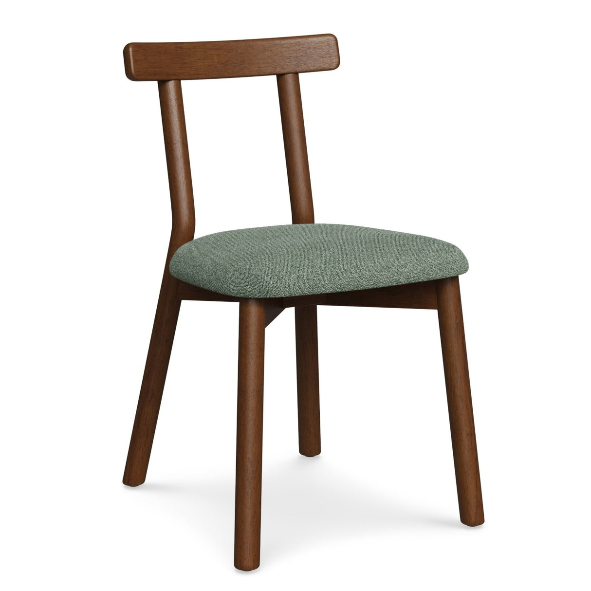 ARTICLE - Ulka Dining Chair - Walnut and Ratine Green