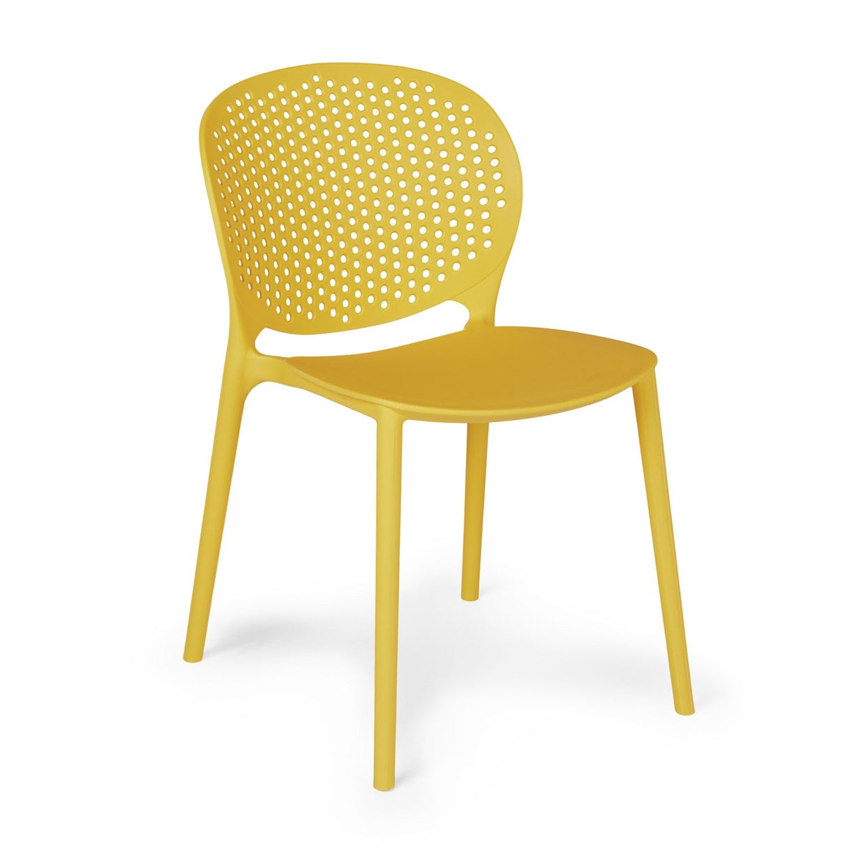 ARTICLE -Dot Outdoor Stackable Dining Chair - Sun Yellow