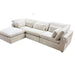 Serenity Cloud - "WestElm-Like" Cloud Couch w/Performance Fabric and Storage Ottoman