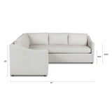 ARTICLE - Landry 91" Corner Sectional - Napa Dove