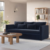 ARTICLE - Marina 90" Velvet Sofa Sleeper Bed - Hale Ink