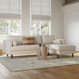 ARTICLE - Sven 100" Tufted Right Sectional - Biscuit Cream