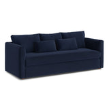ARTICLE - Marina 90" Velvet Sofa Sleeper Bed - Hale Ink