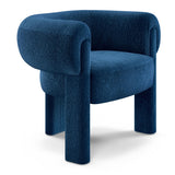 ARTICLE - Everse 33.5" Velvet Lounge Chair - Melange Twilight