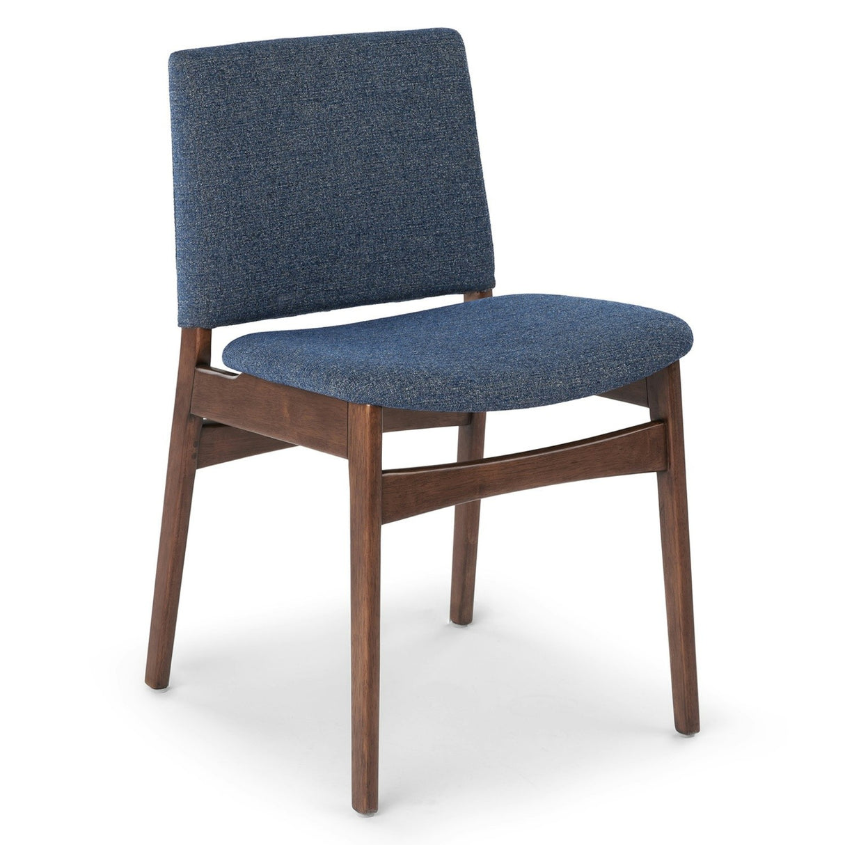 ARTICLE - Nosh Dining Chair - Walnut and Denim Blue