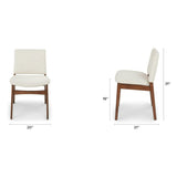 ARTICLE - Nosh Dining Chair - Walnut and Chalk Gray