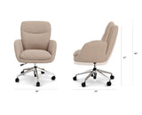 ARTICLE - Bea Executive Office Chair (Wool Bouclé)