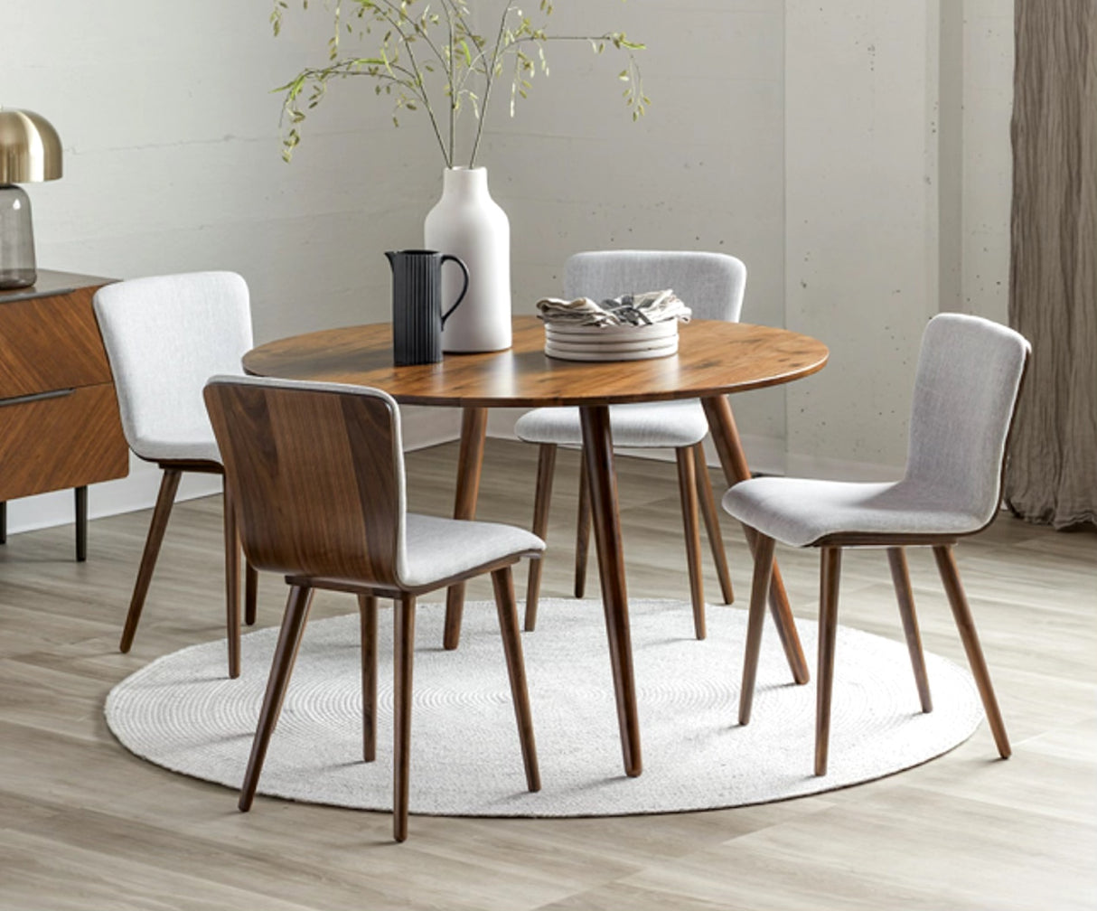 ARTICLE - Sede Dining Chairs (Walnut & Mist Gray)