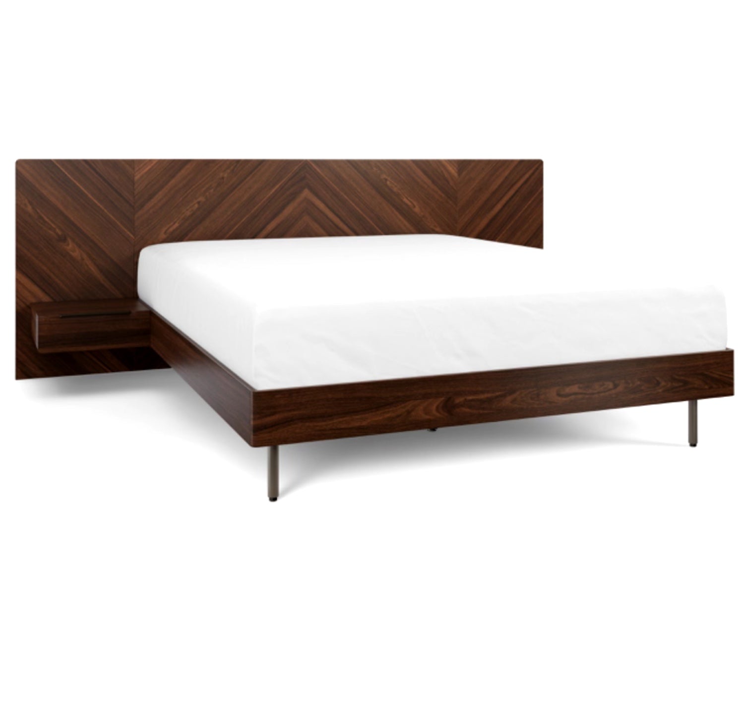 ARTICLE Nera King Bed w/ Nightstands