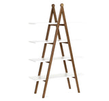ARTICLE - Caliper Shelving Unit (White/Walnut)