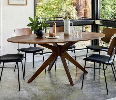 ARTICLE - Conan Oval Dining Table (Walnut)