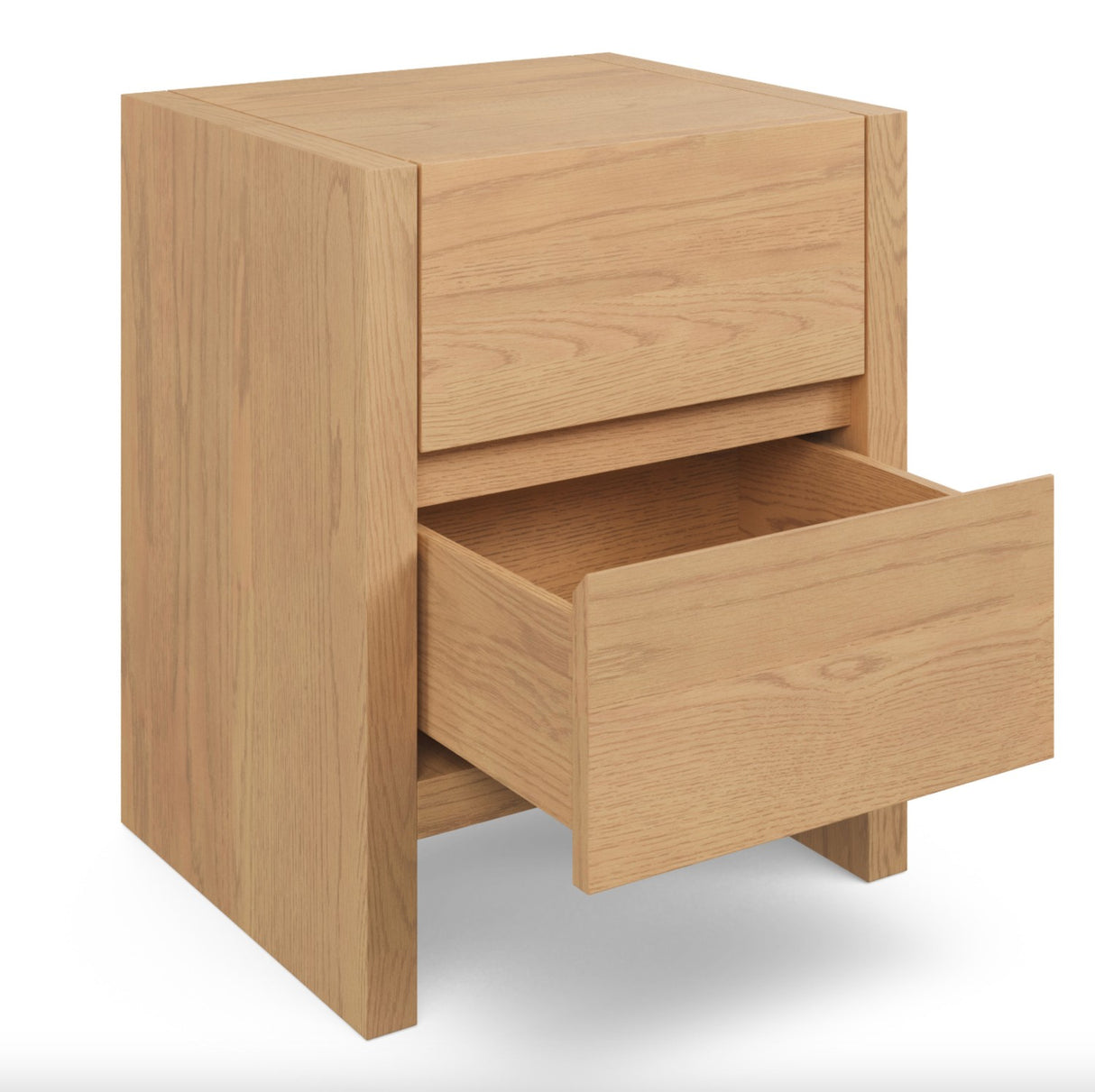 ARTICLE - Leif 2-Drawer Nightstands (White Oak)