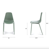 ARTICLE - Svelti Dining Chairs (Aloe Green)