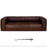 ARTICLE - Cigar Leather Sofa - Indiana Brown